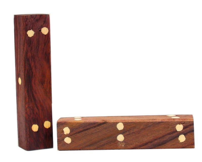 Pyengora Ludo Dice Set for Playing Snake Ladder Poker chip, Board Game Accessories, Pack of 2 no Wooden Dices - Image 1