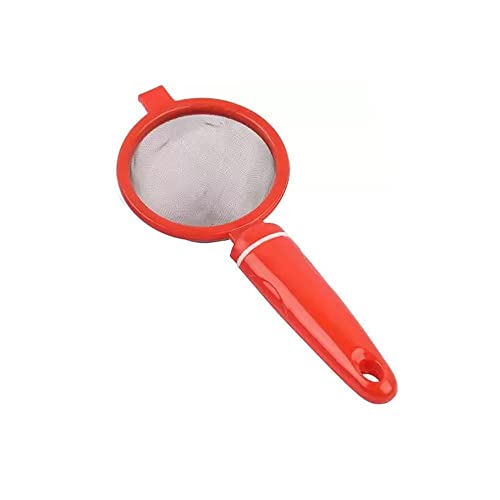 Garth Tea Strainer – Plastic Tea Strainer Sieve/Chai Chalni, Durable Fine Mesh Tea Filter for Home & Kitchen, Easy to Clean, Lightweight and Reusable Strainer for Tea, Coffee & Everyday Use (Set of 1) - Image 2