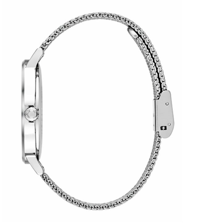 COACH Charles Silver Dial Silver Mesh Bracelet Watch for Men - 14602439 - Image 3