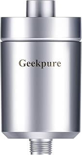 Geekpure Geekpure 5-stage Shower Filter Reduces Chlorine Odor Rust Sediments- Improves Skin Hair Condition  - Image 1
