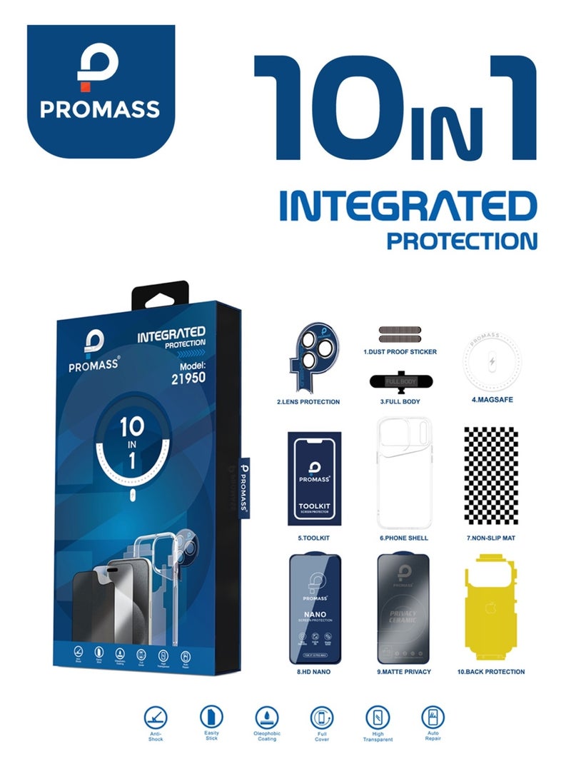 بروماس مجموعة الحمايه سامسونج سامسونج S24 الترا المتكاملة 10 في 1 حمايه تستحق الثقة - Image 2