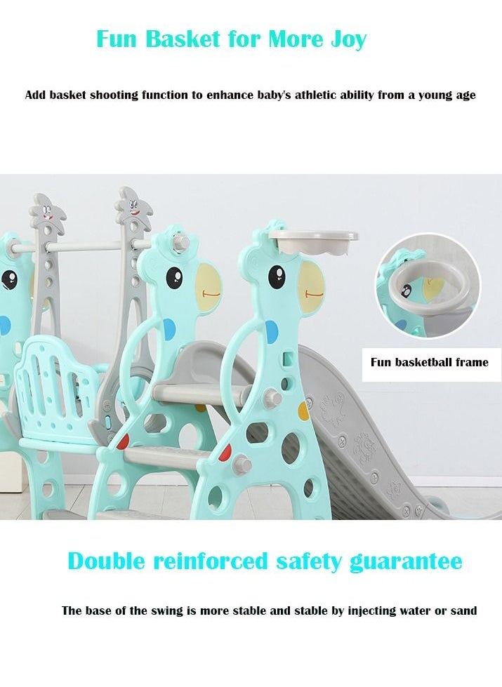 Arabest Children's slide swing combination baby home infant toys thickening and lengthening indoor sports swing slide  - Image 3
