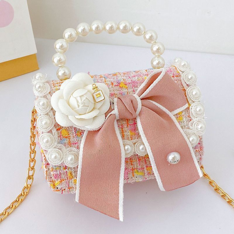 2023 New Fashionable Princess Handbag Internet Celebrity Little Girl Mini Versatile Crossbody Bag Children'S Small Fragrance Bag - Image 1