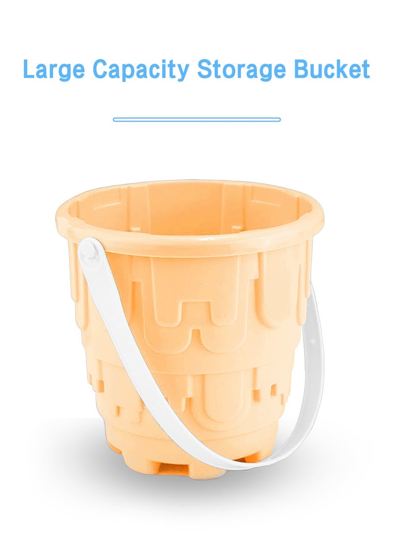 موفانت 33 قطعة من ألعاب الرمل، ألعاب شاطئ مع دلو رمل، عربة شاطئ رملية خارجية ولعبة قارب، مجموعة أدوات حفر الرمل وقوالب الشاطئ، ألعاب رمل شاطئ صيفية للأطفال الصغار - Image 5