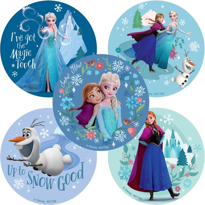 SmileMakers Disney Frozen Movie Stickers - 100 Per Pack - Image 1