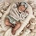 Zero Pam Silicone Reborn Baby Dolls Girl 20 Inch Sleeping Realistic Lifelike Baby Dolls Girl That Look Real Sleeping Newborn Babies Doll Full Body As Xmas Presents for Kids 3 - Image 4
