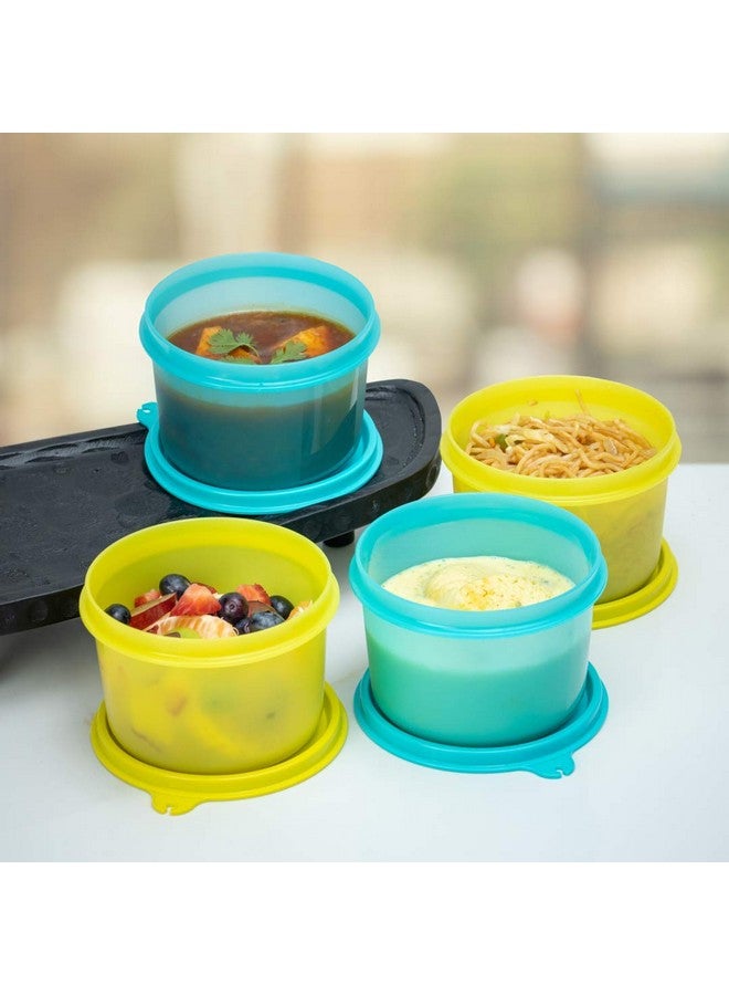 Tupperware Multipurpose Liquid Tight Executive Lunch Bowl 450 Ml 4 Piece Plastic Multicolour - Image 3