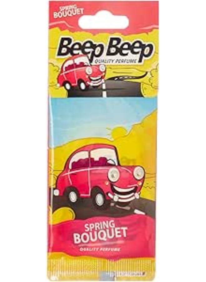 Beep Beep Spring Bouquet Car Freshener