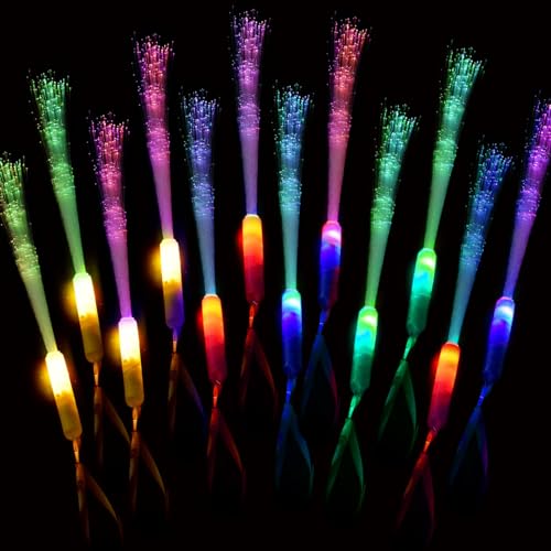M.best Mbest 72pcs Glow Sticks Party Supplies 3 Modes Colorful Flashing LED Light Up Glow Wands Sticks for Party Favors - Image 1