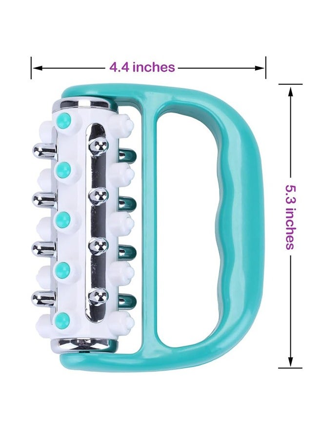 Ocean Cellulite Massager Fascia Release And Muscle Massage Roller Mini Trigger Point Deep Tissue Myofascial Release Tool Body Massager For Men And Women Green  - Image 3