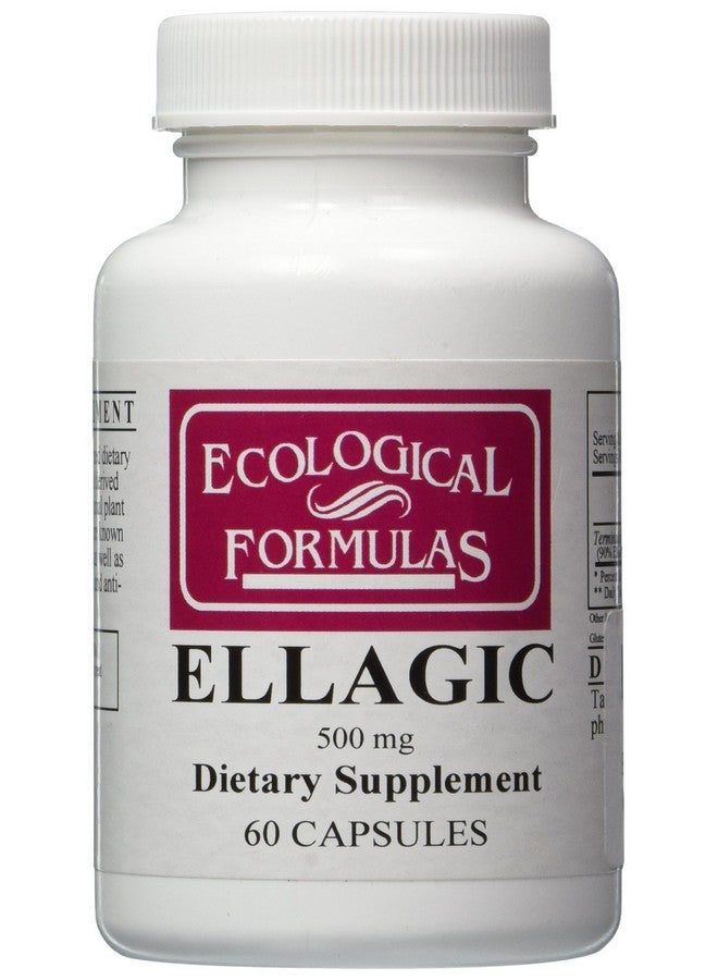 Ecological Formulas Ellagic 500 Mg 60 Caps [Health And Beauty] - Image 1