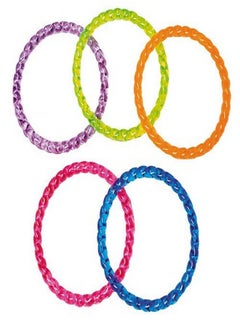 U.S. Toy U.S. Toy Crystal Plastic Bangle Bracelets-24 Pieces, SS-UST-VL31  - Image 2