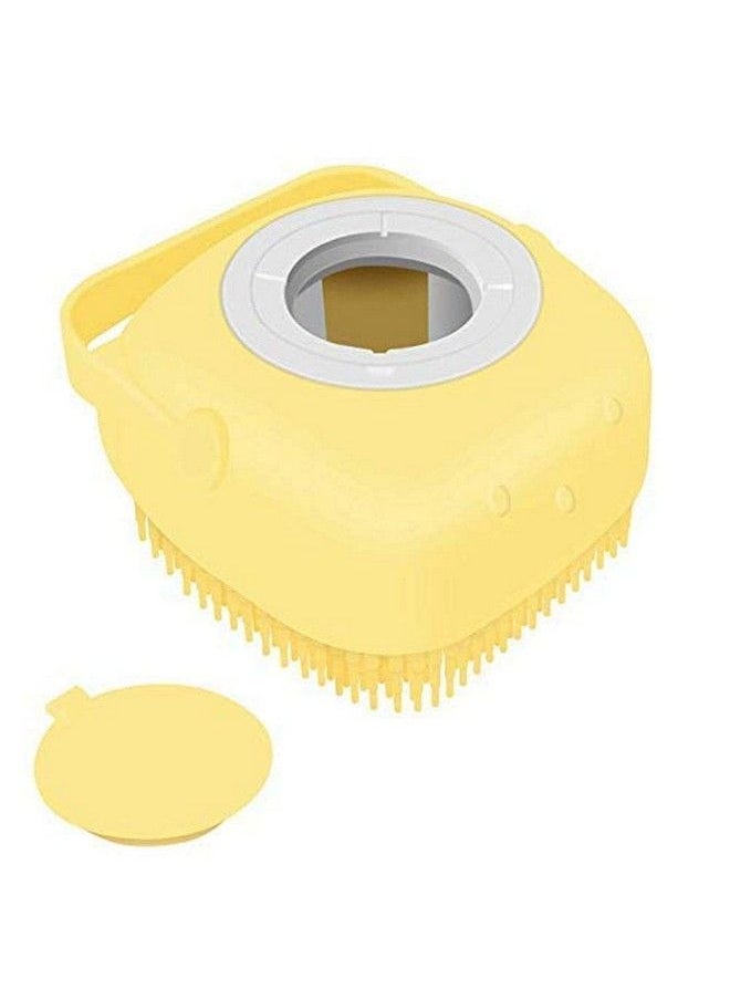 EASYMART Silicone Soft Bath Body Brush With Shampoo Dispenser Body Scrubber Use In Shower Deep Cleaning Gentle Scrub Massage Skin Exfoliation For Children Men Women  - Image 2