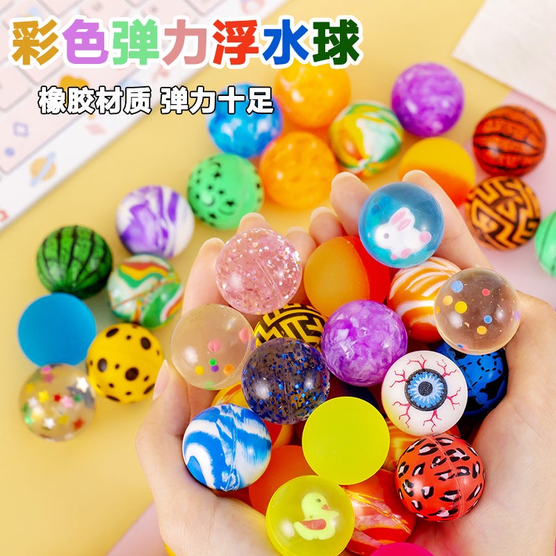 Pinball manufacturer wholesale pinball mixed elastic ball for Pinball Machine No. 32 twisted egg ball elastic ball Free Shipping 27mm elastic ball 