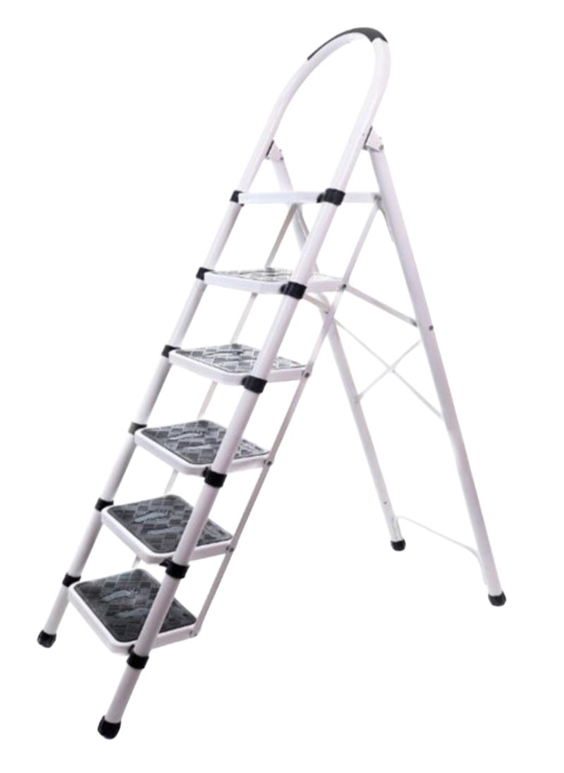 Home Ladder Metal 6 Steps for Heavy duty Usages and Heavy weights – White - pzsku/Z5E7AAA1215D8614C92F1Z/45/_/1740631224/a5222199-9c72-4a68-8378-e1895f0e35b0