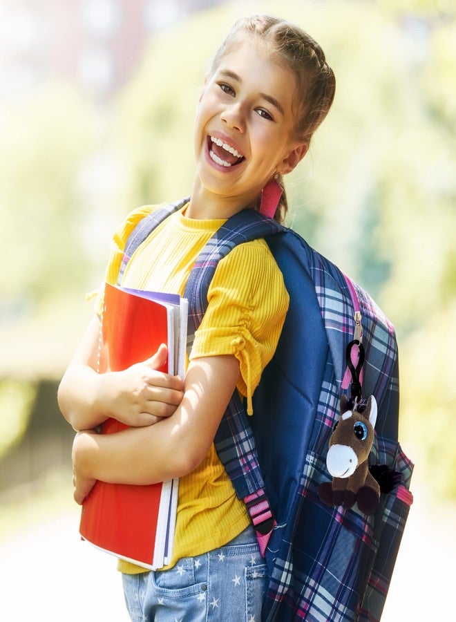 Puzzled DolliBu Big Eyes Horse Stuffed Animal Toy Keychain - Soft Horse Keychain Stuffed Animals Small Charm for Backpack, Handbag and Purse, Perfect Horse Plush Animal Toys for Kids and Adults - 5.75 Inches - Image 5