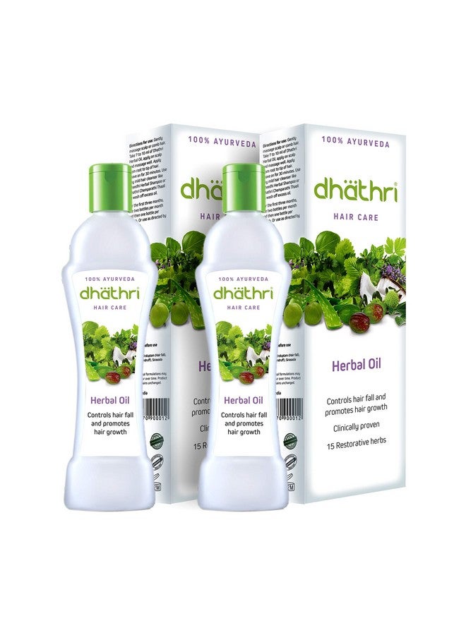 dhathri Hair Care Herbal Oil 100 Ml (Pack Of 2) - Image 1