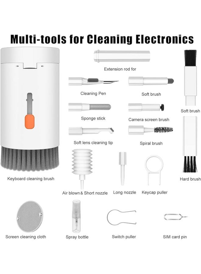 DURKU 20 in 1 Electronic Devices, Keyboard Cleaning Brush, Headphones Cleaner Kit for AirPods, Multi-Tool for Cleaning Laptop - Image 5