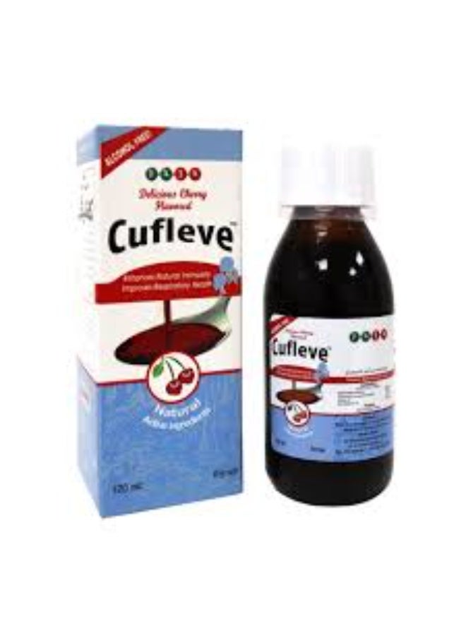 Cufleve Herbal Cough Syrup 120ml Natural Cold & Cough Relief Syrup - Image 1