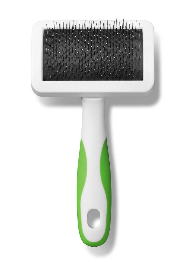 andis - Pet Grooming Standard Self-Cleaning Slicker Brush For Dogs, Helps To Remove Knots And Tangles, - Image 1