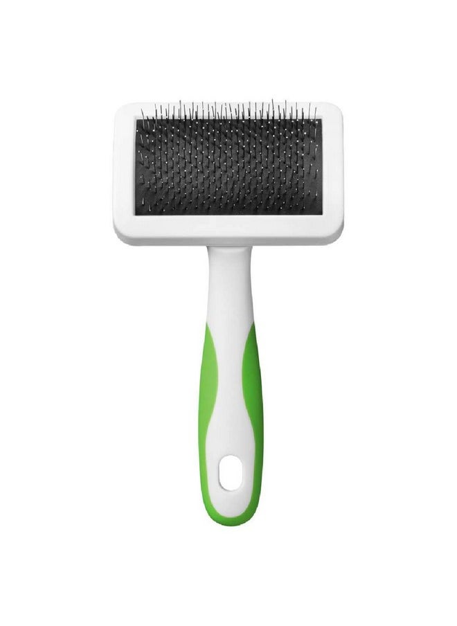 andis - Pet Grooming Standard Self-Cleaning Slicker Brush For Dogs, Helps To Remove Knots And Tangles, - Image 1