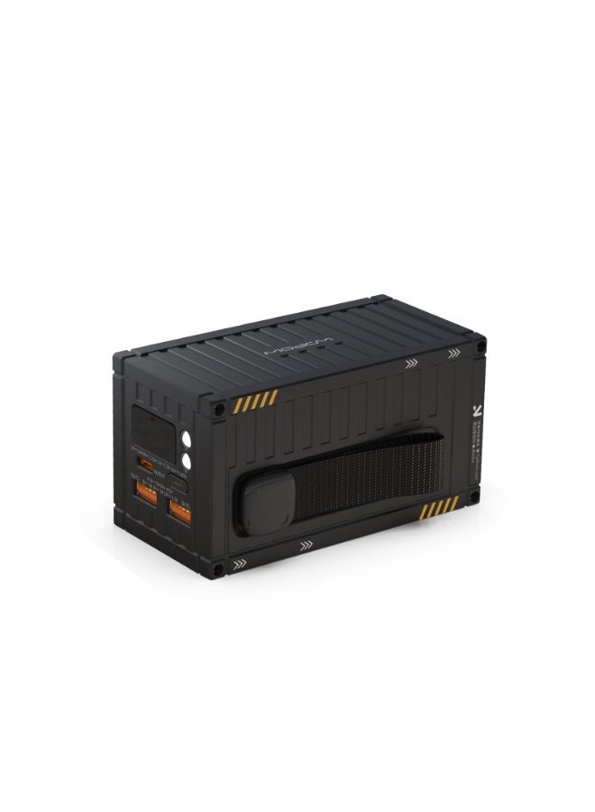 وبو شاحن متنقل container باللون الأسود بسعة 20,000 ملي أمبير - Image 3