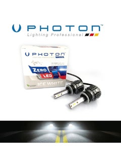 H27 LED Xenon Auto Bulb Zero Fanless White