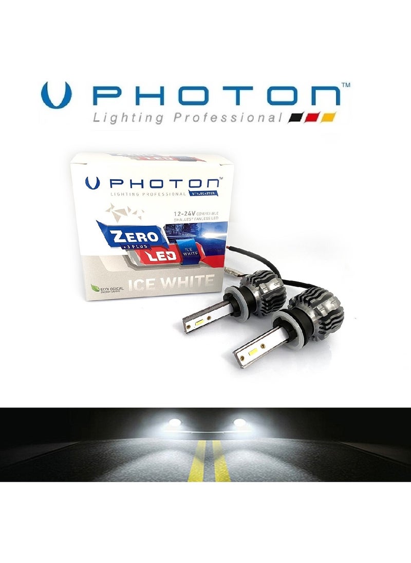 Photon - H27 LED Xenon Auto Bulb Zero Fanless White - Image 1
