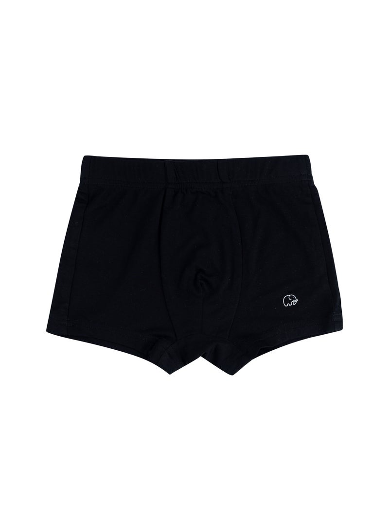 Anvi Baby Organic Bamboo Boxer Brief Underwear Set Of 3- Green/Grey/Navy 5/6  - Image 3