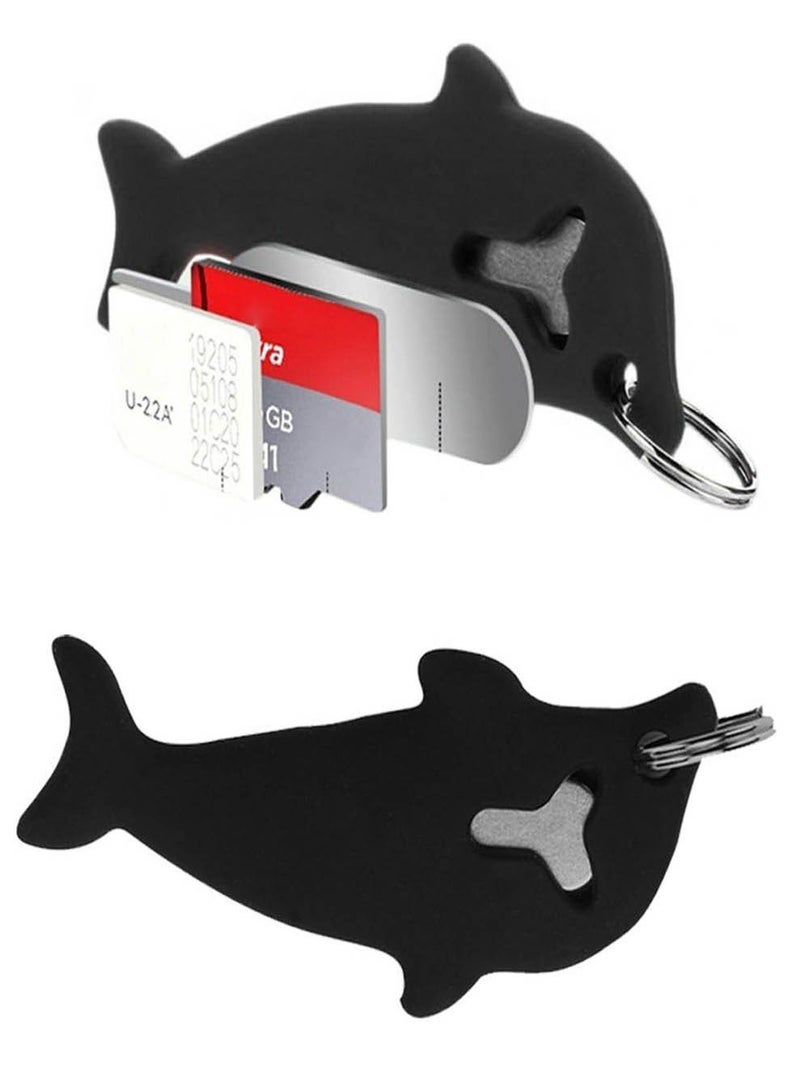 HEADVANA 4 قطع دبوس إخراج شريحة SIM، أداة إزالة شريحة SIM، مجموعة أدوات بطاقة دبوس شريحة SIM سيليكون لطيف للهاتف المحمول والتابلت - Image 5