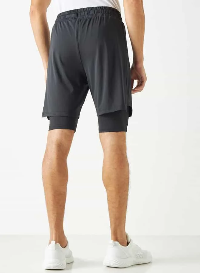 ADOT by Splash Hybrid Shorts with Drawstring Closure and Pockets