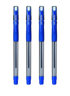 Uni 4-Piece Lakubo Ballpoint Pen 1.0mm Tip Blue Ink  - Image 1