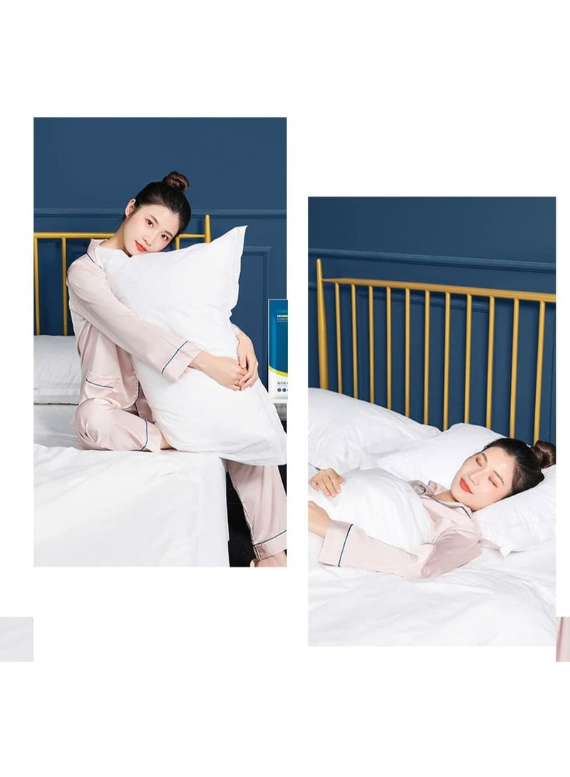 VIUAUAX Travel Disposable Bedding Set,Disposable Bed Sheets,Travel Pillow and Blanket Set,Portable Disposable Sheets for Hotel,Disposable Quilt Cover,Bed Sheets Set Disposable for Travel  - Image 2