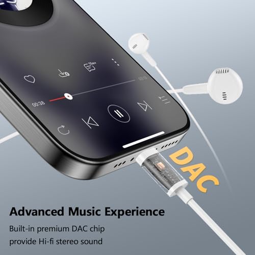 iMangoo USB C Headphones Wired Earbuds Digital Sound Earphones w/DAC Chip Clear Call Microphone for Apple iPhone 17 Air 16 15 Pro Max, Type C Ear Buds USBC Headset for Samsung Galaxy S25 Android White - Image 4
