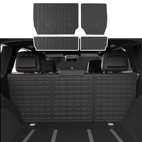 xipoqix Backrest Mat Compatible with 2011-2021 Jeep Grand Cherokee Cargo Liner TPE Back Seat Protector Replacement for 2011-2021 Jeep Grand Cherokee Accessories (Backrest Mat) - Image 1