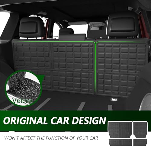 xipoqix Backrest Mat Compatible with 2011-2021 Jeep Grand Cherokee Cargo Liner TPE Back Seat Protector Replacement for 2011-2021 Jeep Grand Cherokee Accessories (Backrest Mat) - Image 2