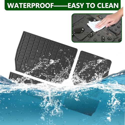 xipoqix Backrest Mat Compatible with 2011-2021 Jeep Grand Cherokee Cargo Liner TPE Back Seat Protector Replacement for 2011-2021 Jeep Grand Cherokee Accessories (Backrest Mat) - Image 5