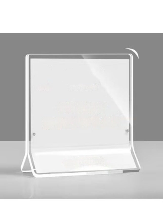 Eckek Eckek  Acrylic Label Holder Price Tag Displays Sign Holder Data Card Holder Ads Display Stand  - Image 5