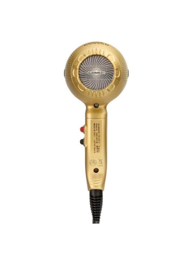 Gamma+ 5555 Turbo Tormalionic Hair Dryer - Golden - Image 2