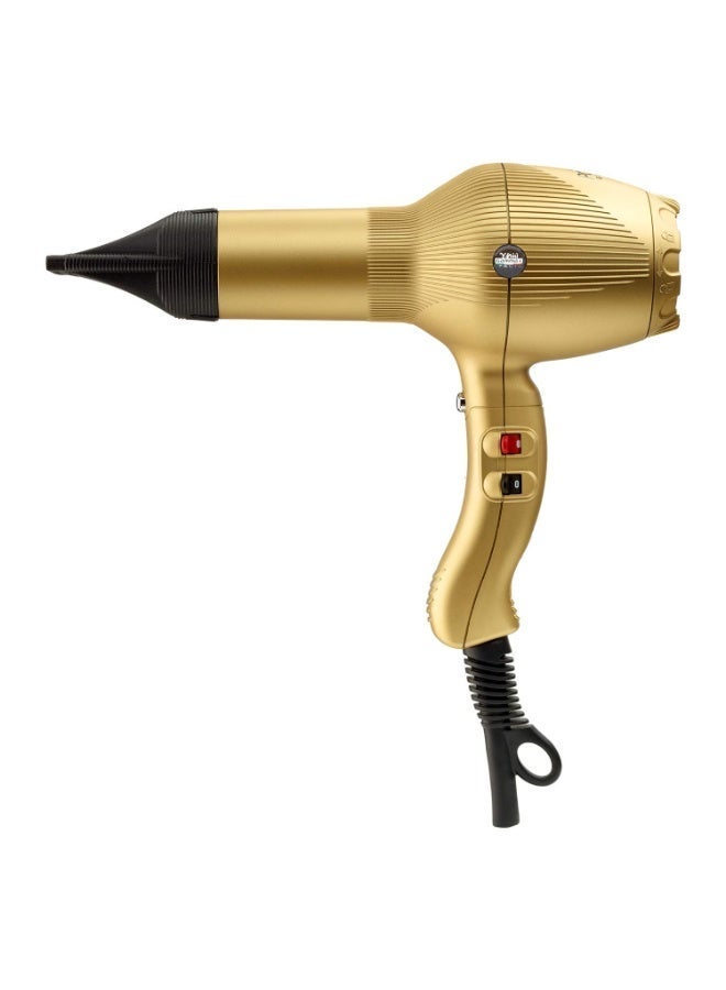 Gamma+ 5555 Turbo Tormalionic Hair Dryer - Golden - Image 4