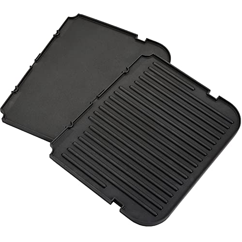 Griddler Plates Replacement for Cuisinart GR4NP1 5in1 Grill  Panini Press  Griddle Accessories BPA Free 2Pcs