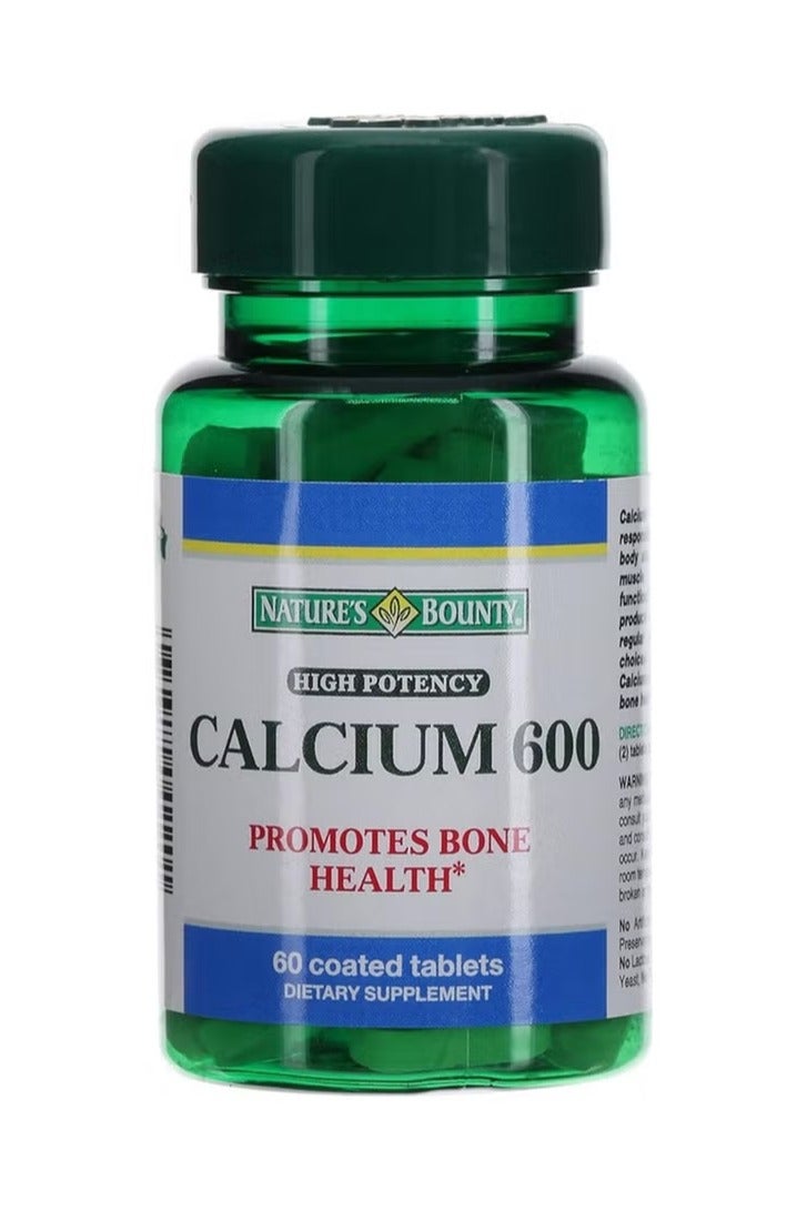 NATURE'S BOUNTY Calcium 600 - 60 Tablets