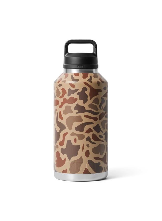 YETI Rambler 64 oz Bottle, Vacuum Insulated, Leakproof, Stainless Steel with Chug Cap, Wetlands Camo - Image 5