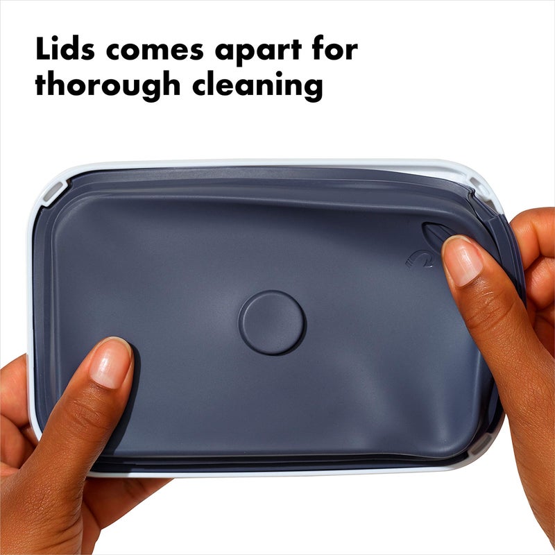 OXO Good Grips POP Container, 1.2 Qt - Rectangle - Pasta, Transparent - Image 5