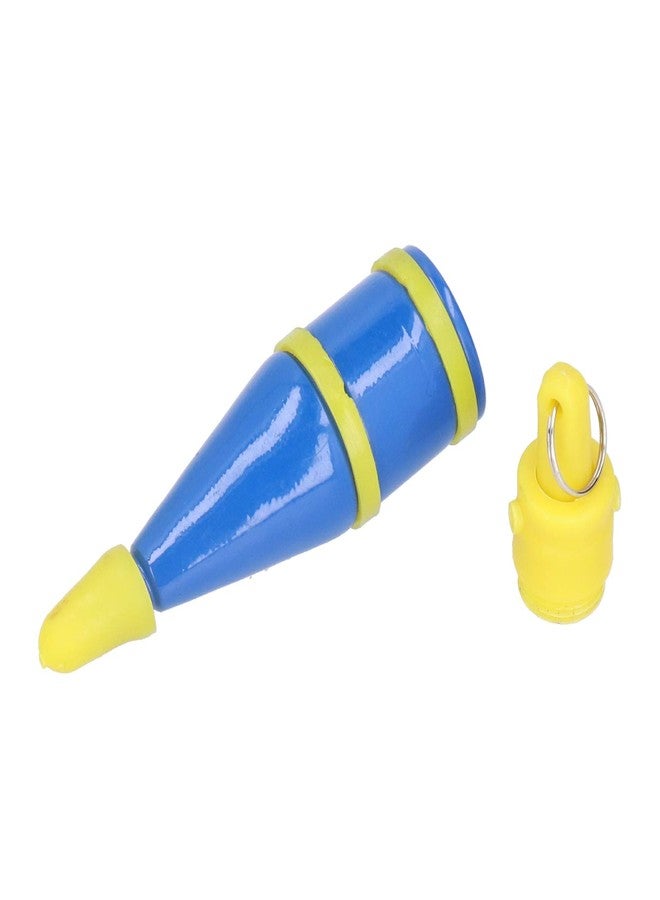 Hyuduo 2Pcs 5m Magnetic Plumb Bobs, Alloy Steel Wire Hammer, Green Line Drop Measuring Tools for Construction Industry House Decoration - Image 2