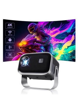 Android 1080P HD Portable Projector 360 Degree Rotating Home Office Projector with Stand - pzsku/Z5E7C830ED983AE8A2460Z/45/_/1727666646/95f7310c-1261-4f2f-b25c-b8337730fa86