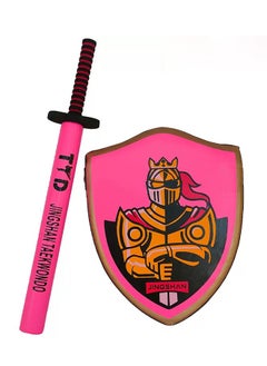 Freegallops 2Pcs Children's toys sword knight shield home team building battle parent-child game fitness  - Image 1