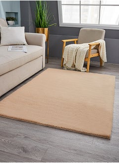 Sharpdo Soft Imitation Rabbit Velvet Carpet Living Room Carpet Bedside Rug Solid Color Premium Carpet 50*80cm  - Image 1