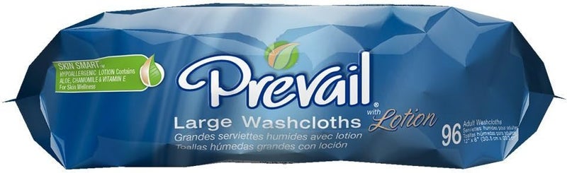 Prevail Scented Washcloths Large Tub, 12" x 8", 96 Count (Pack of 6) - Image 2