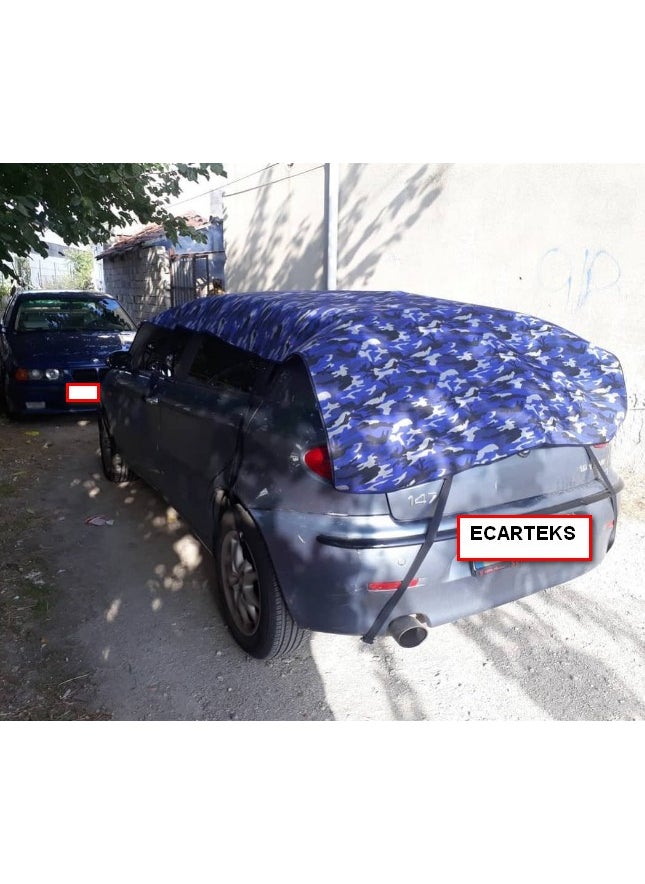 Ecarteks - - Nissan Micra Sponge Filled Hail Tarpaulin - Image 1